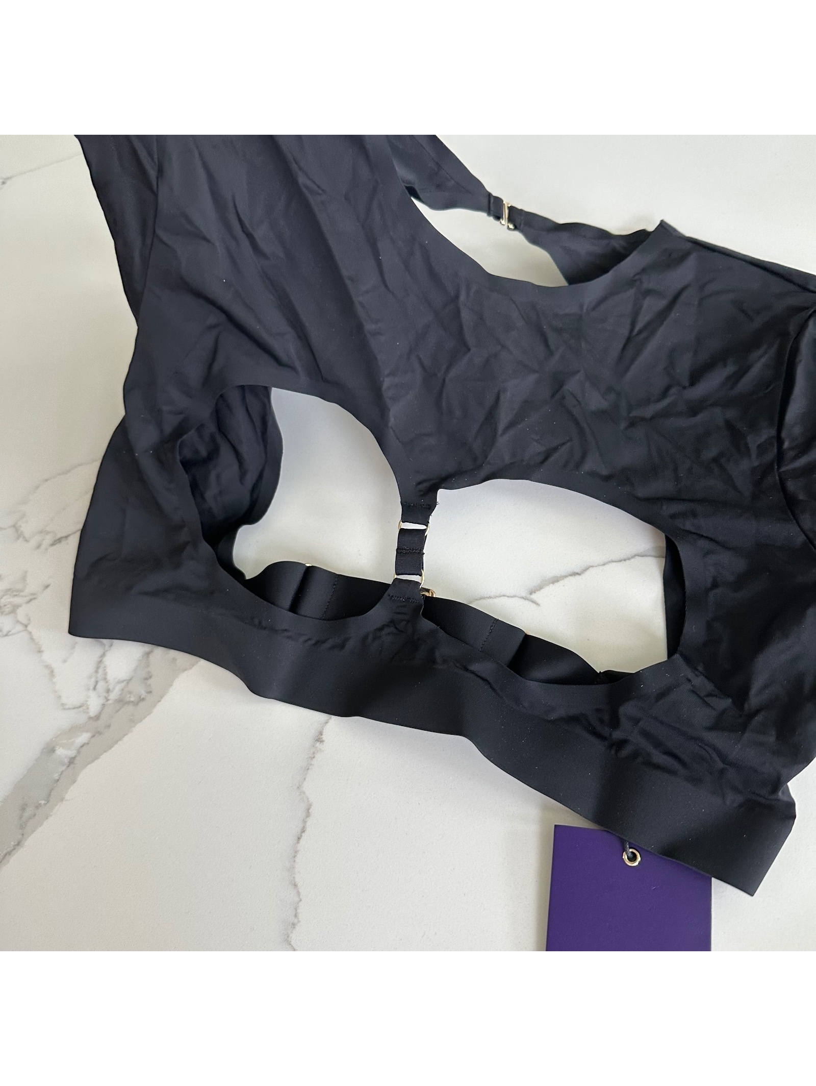 Maison Close Ouvert Cut-Out Crop Top Size M — image 4 of 8